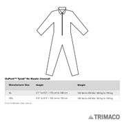 (9)DuPont Tyvek XL No Elastic Disposable Coverall