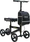 BlessReach Economy Knee Scooter, Steerable Knee Walker, Foldable Knee Scooters for Foot Injuries Adult Best Crutches Alternative Black
