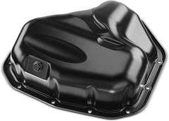 A-Premium Lower Engine Oil Pan Sump with Drain Plug Compatible with Toyota Camry 2010-2017 Highlander 2009-2019 Sienna 2011-2013 Avalon Lexus ES300h 2