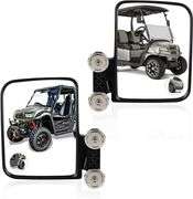 WMPHE Universal Magnetic Tractor Mirrors Golf Cart Mirrors Side View No-Drilling Magnetic Mirror Compatible with John Deere Tractor Accessories Kubota
