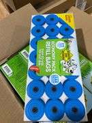 Lot Of Bags On Board Dog Poop Bags | Strong, Leak Proof Dog Waste Bags | 9 x14 Inches, 315 Blue Bags