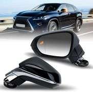 MOFOAP Left Driver Side Mirror For 2016-2022 Lexus RX350 2018-2022 RX350L RX450h RX450hL Mirrors with Blind Spot Indicator,Heated,Memory,Turn Signal I