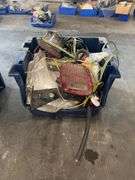 Large Bin of Trailer Parts