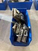 Bin of Assorted latches and Hinges