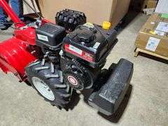 Mustang 18 in. 208 cc Gas OHV Engine Rear Tine Garden Tiller with Forward and Counter Rotating Tilling Options
