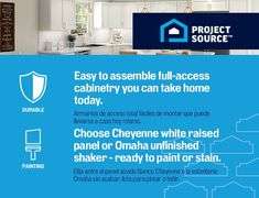 Project Source Omaha Unfinished 30-in W x 3-in H x 0.62-in D Unfinished Cabinet Fill Strip
