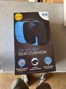 Everlasting Comfort Memory Foam Seat Cushion - Office Chair Cushion for Work, Travel, Car Support Pillow for Driving - Portable Seat for Chairs and De