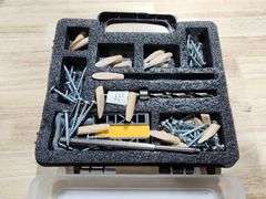 Pocket Hole Jig Kit with Screws and Dowels (89-Piece) with Carry Case