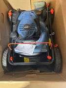 SENIX 21" Gas Lawn Mower, 144cc 4-Cycle, 2-In-1 Mulch & Side Discharge Push Mower, 6 Height Adjustments, 11" Rear Wheels, LSPG-L6
