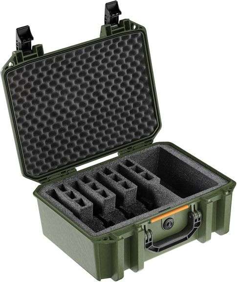 Pelican Vault Pistol Case (Custom Case Pre-Cut Foam)