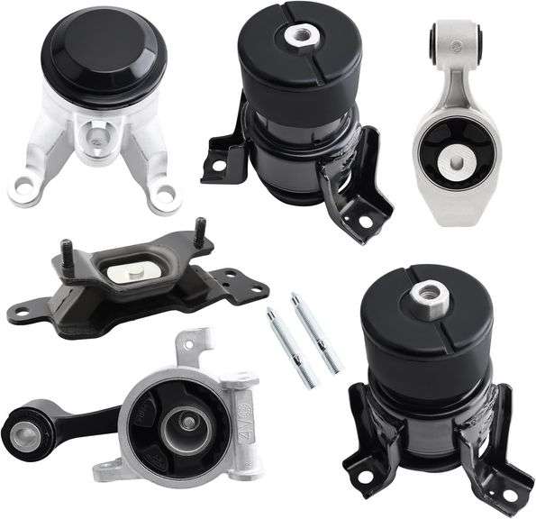 LOONGRIE Engine Motor & Transmission Mount Kit Compatible with Altima 2013-2017 & Maxima 2015-2023 3.5L V6 Engine Automatic CVT Transmission, Replace