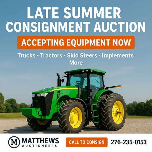 Late Summer Consignment Auction 