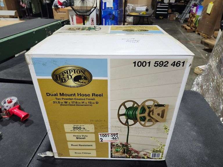 Dual Mount Hose Reel