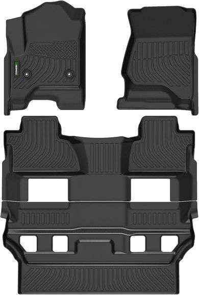 ANBINGO Floor Mats Fit for 2015-2020 Chevy Tahoe/GMC Yukon (Only for Bucket Seat / 7 Seat)(Not for XL), Fit All Weather Floor Mats for Tahoe Cargo Tru