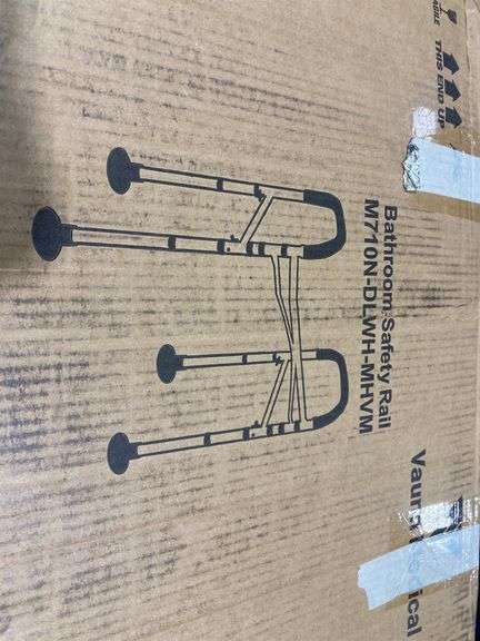 Bathroom safety rail