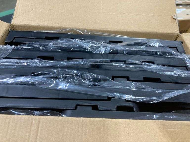 MSHOMELY Closet Organizer and Storage 4L Black (4 Pack-Black-L)