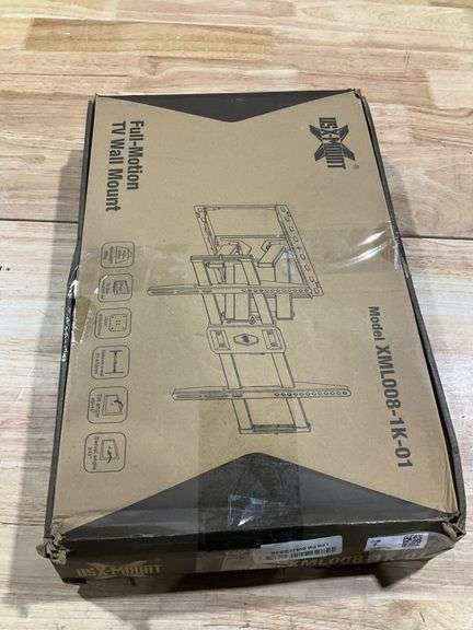 USX MOUNT Full Motion TV Wall Mount for Most 32-70 inch TVs up to 99 lbs, Wall Mount Bracket with Dual Articulating Arms, Swivel, Tilt, Max VESA 400x4