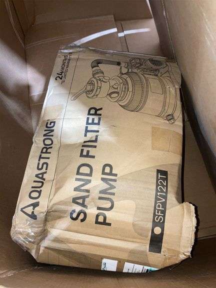 Sand pump filter