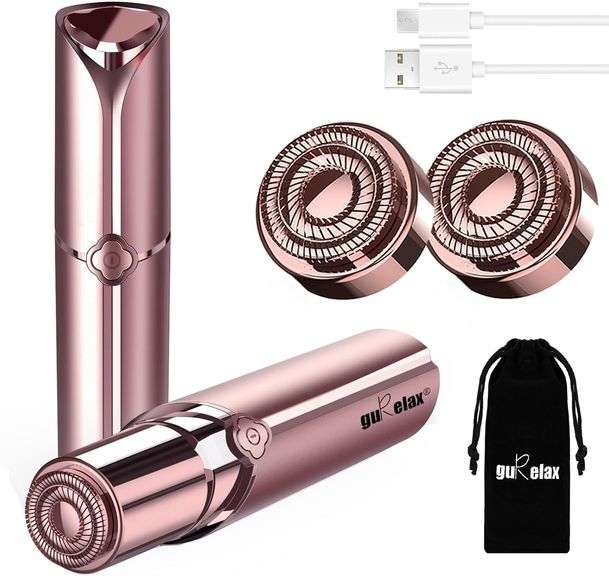 Painless Rechargeable Electric Razor For Women - Waterproof Cordless Hair Remover For Body, Face, Legs, Lips, Bikini - As Seen On TV | Buy Now With Express International Delivery