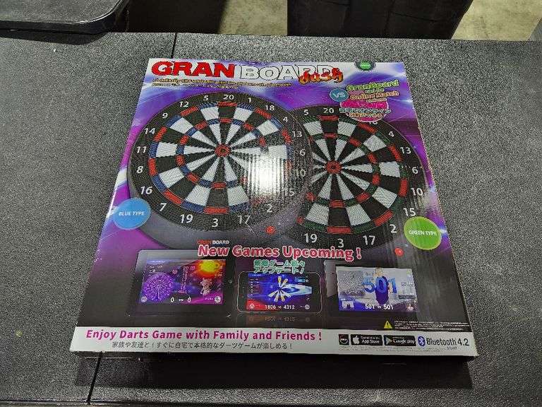 Gran Board Dash Electronic Dartboard - Green