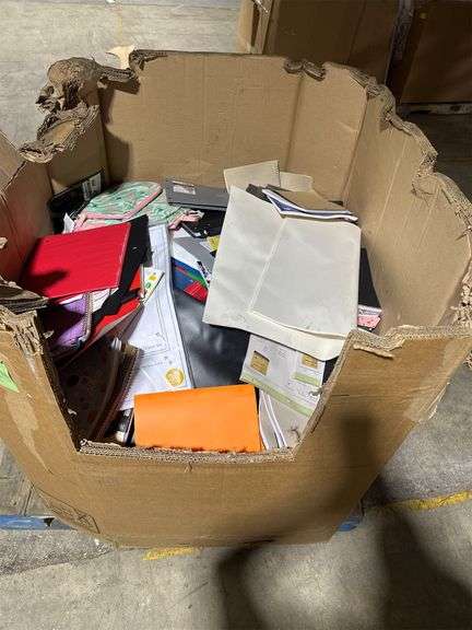 Pallet Of School Supplies
