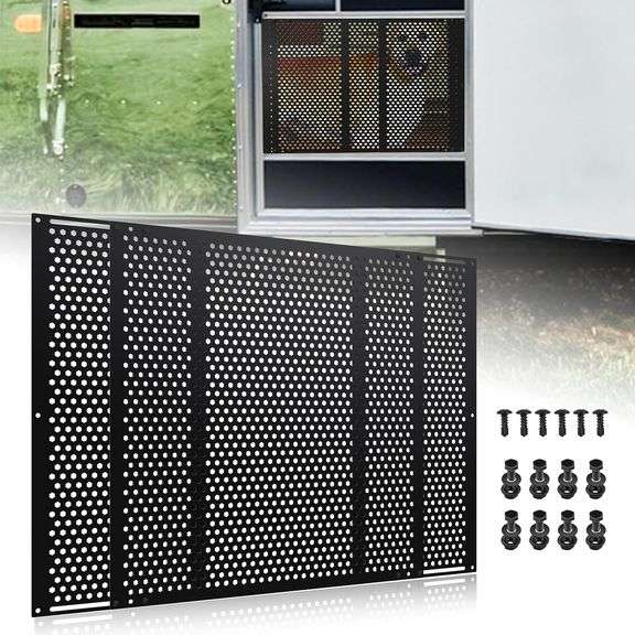 RVZONE RV Screen Door Protector, Adjusts from 21.5