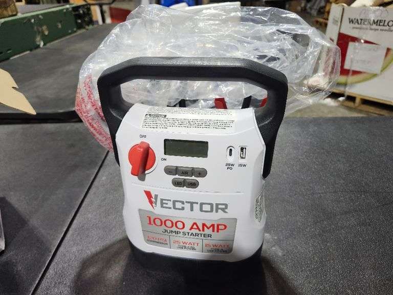 1000 Amp Jump Starter, Compressor, USB Power