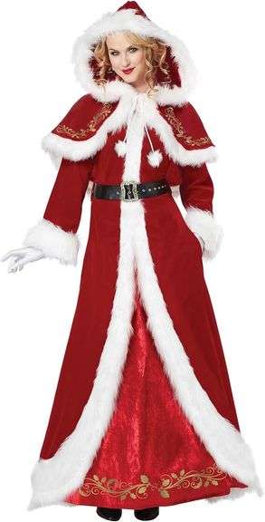 2XL California Costumes Women's Mrs. Claus Deluxe Adult