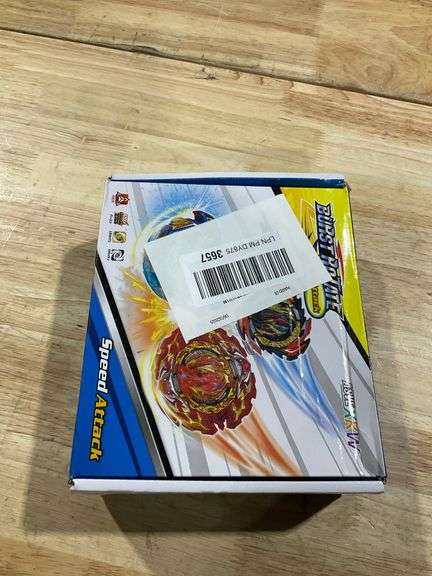 Bey Battling Gyro Launcher and Spinning Tops Set - Combat Game with 8 Burst Tops, 2 Launchers, and Grip for Ages 6 to 12+