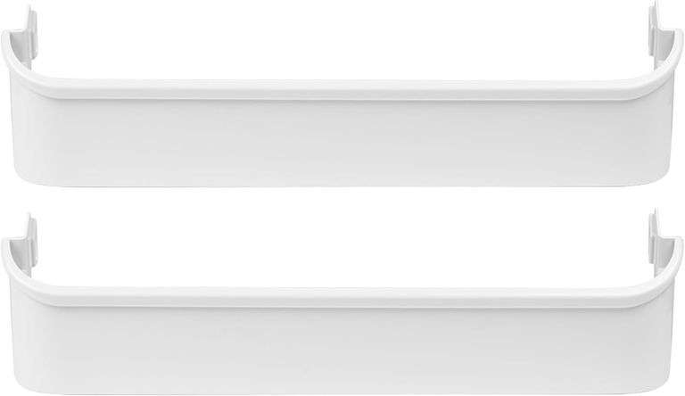 (2-Pack) 240338101 Door Shelf Bin Racks Compatible with Frigidaire or Kenmore Refrigerator - AP2115860, 240338104