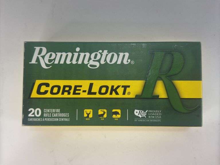 20rds of Remington Core-Lokt 30-30 win 150gr