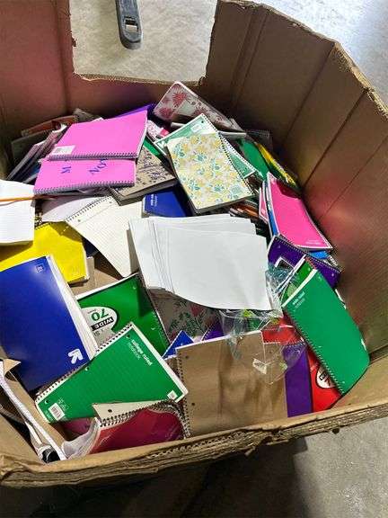 Pallet Of School Supplies