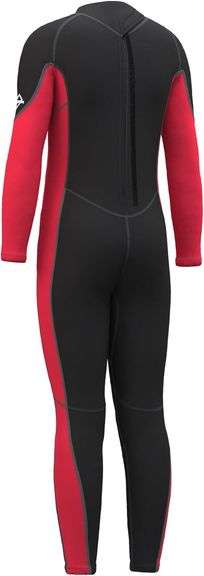 Hevto Wetsuits Men 3mm Neoprene Diving Suits Surfing Swimming Long Sleeve Keep Warm Back Zip for Water Sports