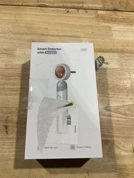 Wireless Ear Otoscope with 1080P HD Camera and 4 LED Lights, 1.38" IPS Display Ear Camera, Ear Scope with Foldable Inspection Head, Good Aid for Earwa