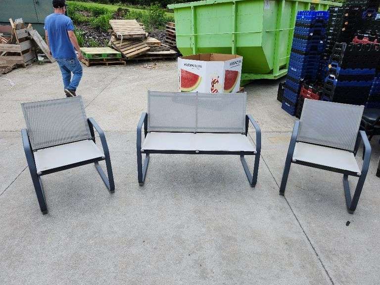 Set of outdoor patio furniture