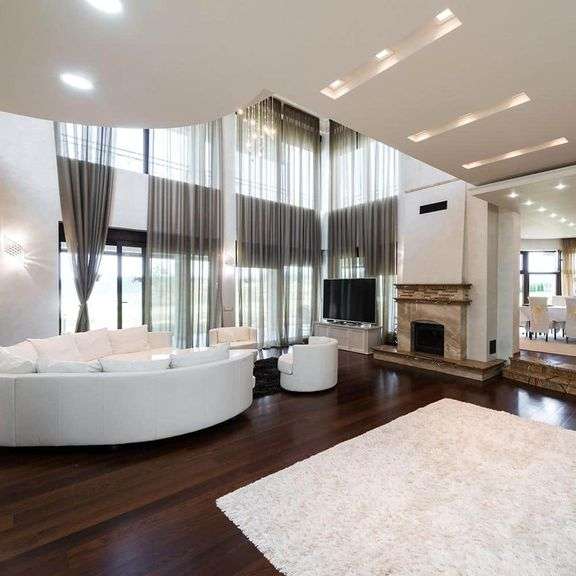 Feit Electric 5/6 in. 925 Lumens 5000K Daylight Dimmable Integrated LED Retrofit Recessed Light Baffle Trim Kit, White 6-Pack