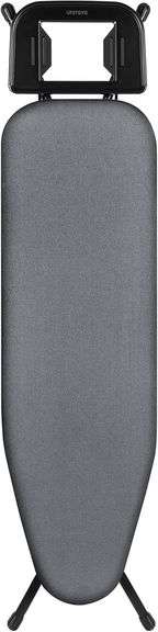 Classic Ironing Board 43" X 13" W/with Iron Rest | Full Metal Construction| Height Adjustable | Heat & Scorch Resistant Fabric | Anti-Skid Feet | Easy