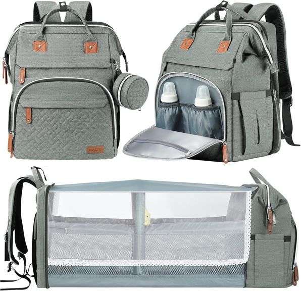 DERJUNSTAR Diaper Bag Backpack, Diaper Bag, Baby Bags for Girl and Boy