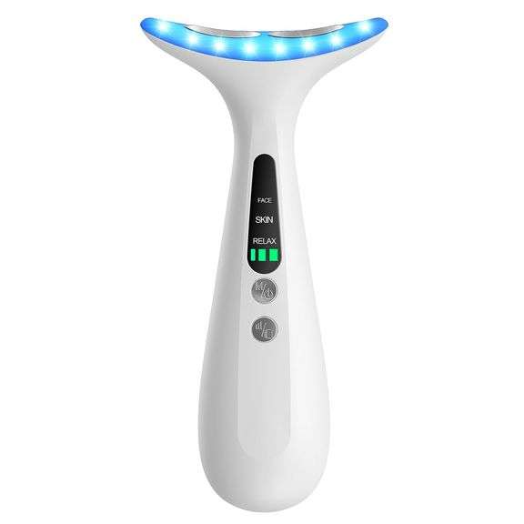 Facial and Neck Massager for Face, Neck - Skin Lifting & Firming - Wrinkle & Dark Circle Reducer - at Home Skin Care Face Sculpting Tool and Neck Mass