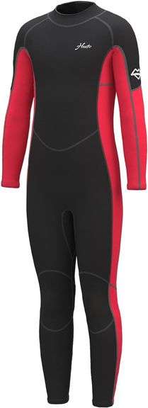 Hevto Wetsuits Men 3mm Neoprene Diving Suits Surfing Swimming Long Sleeve Keep Warm Back Zip for Water Sports