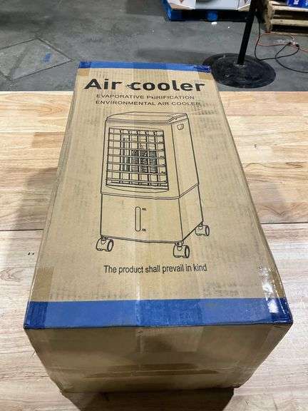 Portable Air Conditioners, Evaporative Air Cooler, 3-Side Air Intake Portable AC Unit w/ 8L Larger Water Tank, 3 Speeds, 60 Oscillation,7.5H Timer, Sw