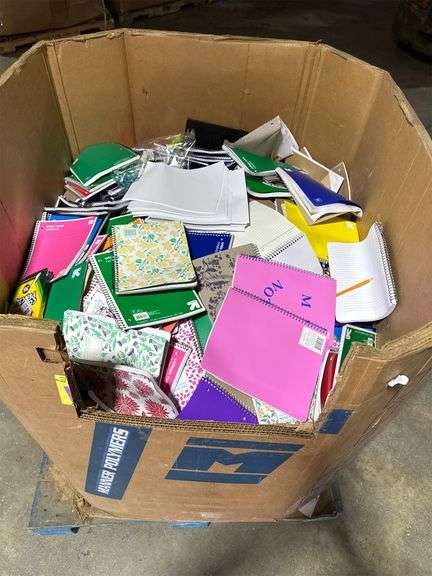 Pallet Of School Supplies