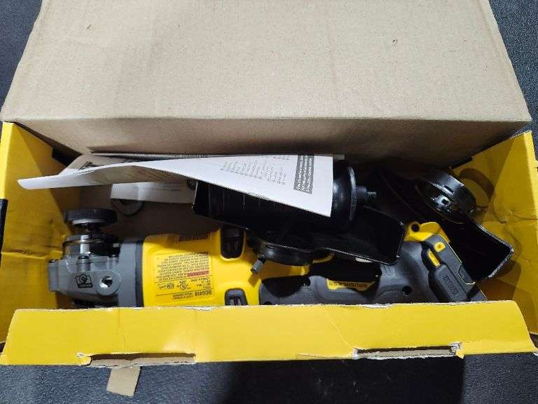 DEWALT FLEXVOLT 60V MAX Cordless Brushless 4.5 in. To 6 in. Small Angle Grinder with Kickback Brake (Tool Only)