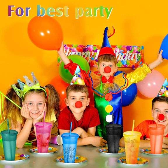Honeydak 30 Pack Tumbler with Straw and Lid Bulk Glitter Plastic Cups Water Bottle Iced Coffee Travel Mug Reusable Party Favor Cups for Birthdays trav