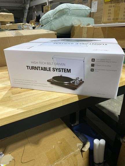 High Tech Belt Driven Turntable system