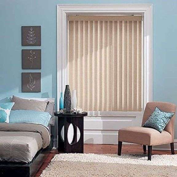 S-Shaped Vinyl Vertical Blinds