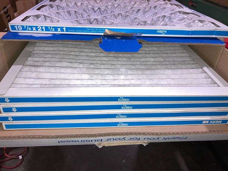 5 Aerostar air filters 19 7/8x 21 1/2x 1