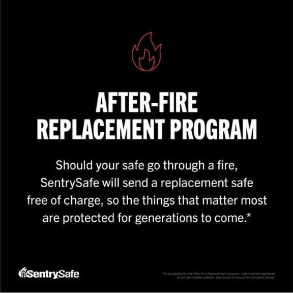 SentrySafe SFW123GDC Fire-Resistant Safe and Water-Resistant Safe with Digital Keypad 1.23 Cu. Ft.