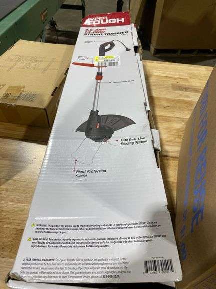 Hyper Tough 4.6-Amp 13in Electric String Trimmer, Tool Only