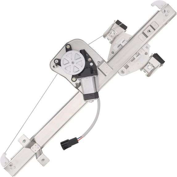 741-388 Rear Driver Side Power Window Lift Regulator with Motor Compatible with 2007-2013 Chevy Silverado/GMC Sierra 1500/ 2500HD/ 3500HD Extended Cab